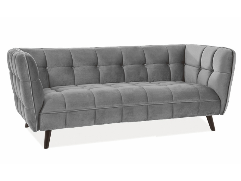 Sofa Castello w kolorze szarym