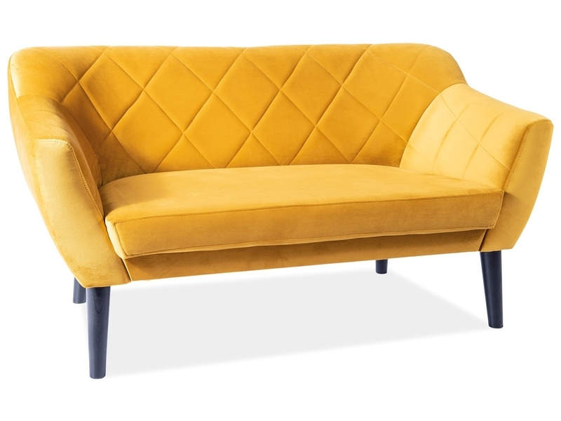 Sofa Karo żółta