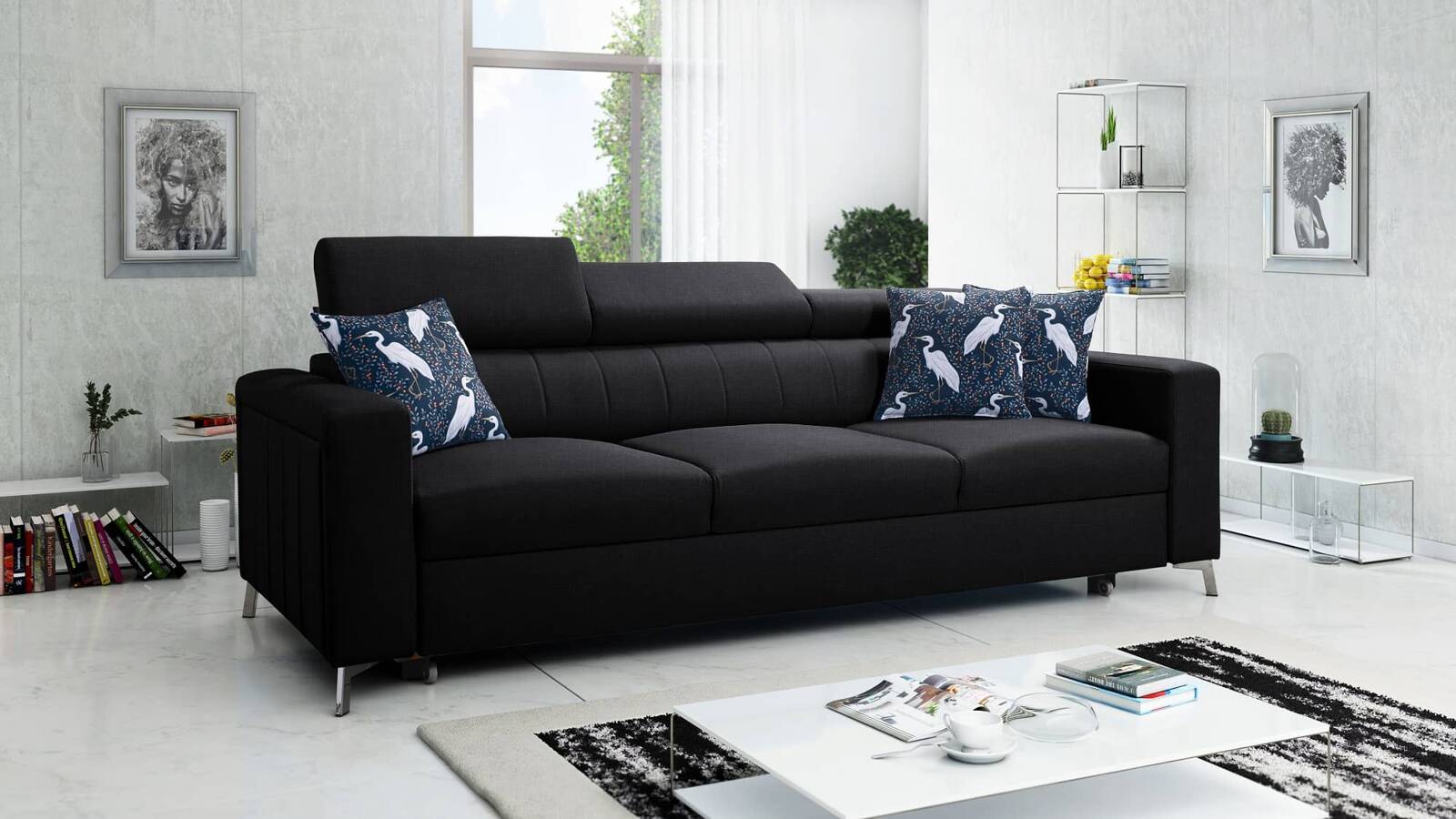 Sofa z funkcja spania Savona Sofa do salonu