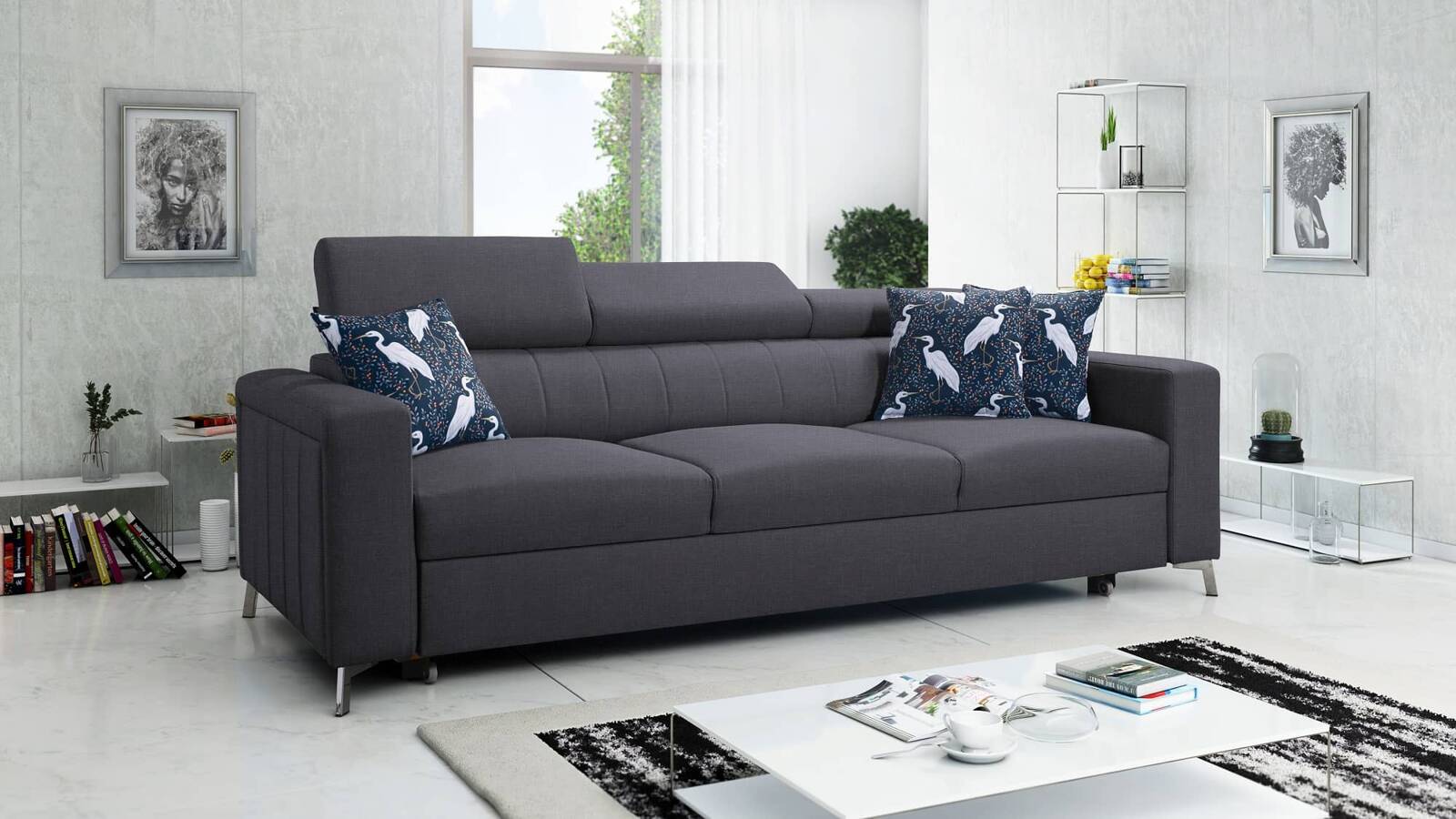 Sofa z funkcja spania Savona Sofa do salonu