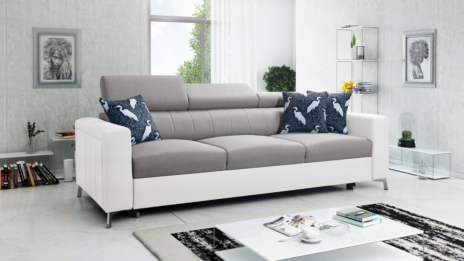 Sofa z funkcja spania Savona Sofa do salonu