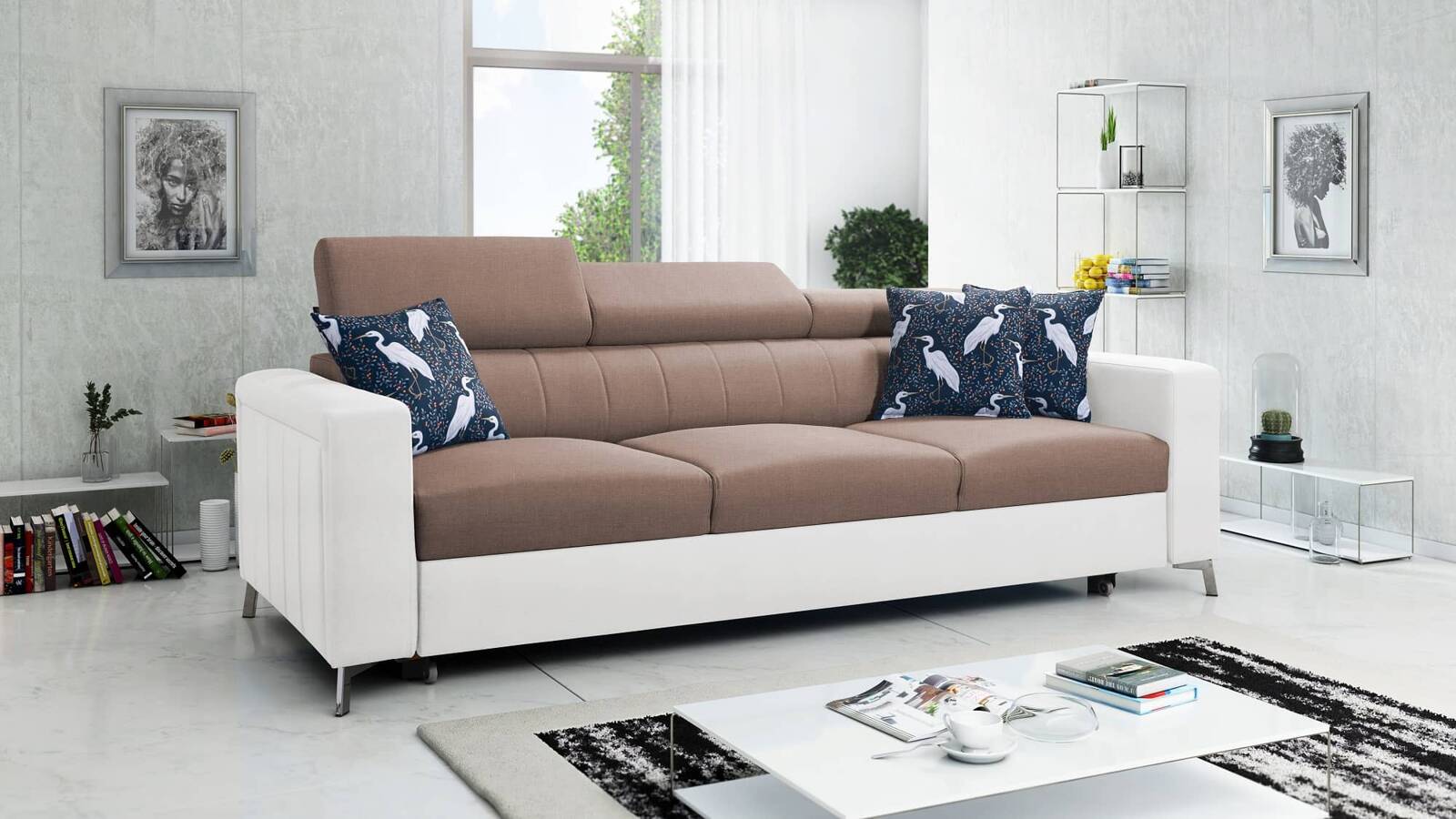 Sofa z funkcja spania Savona Sofa do salonu