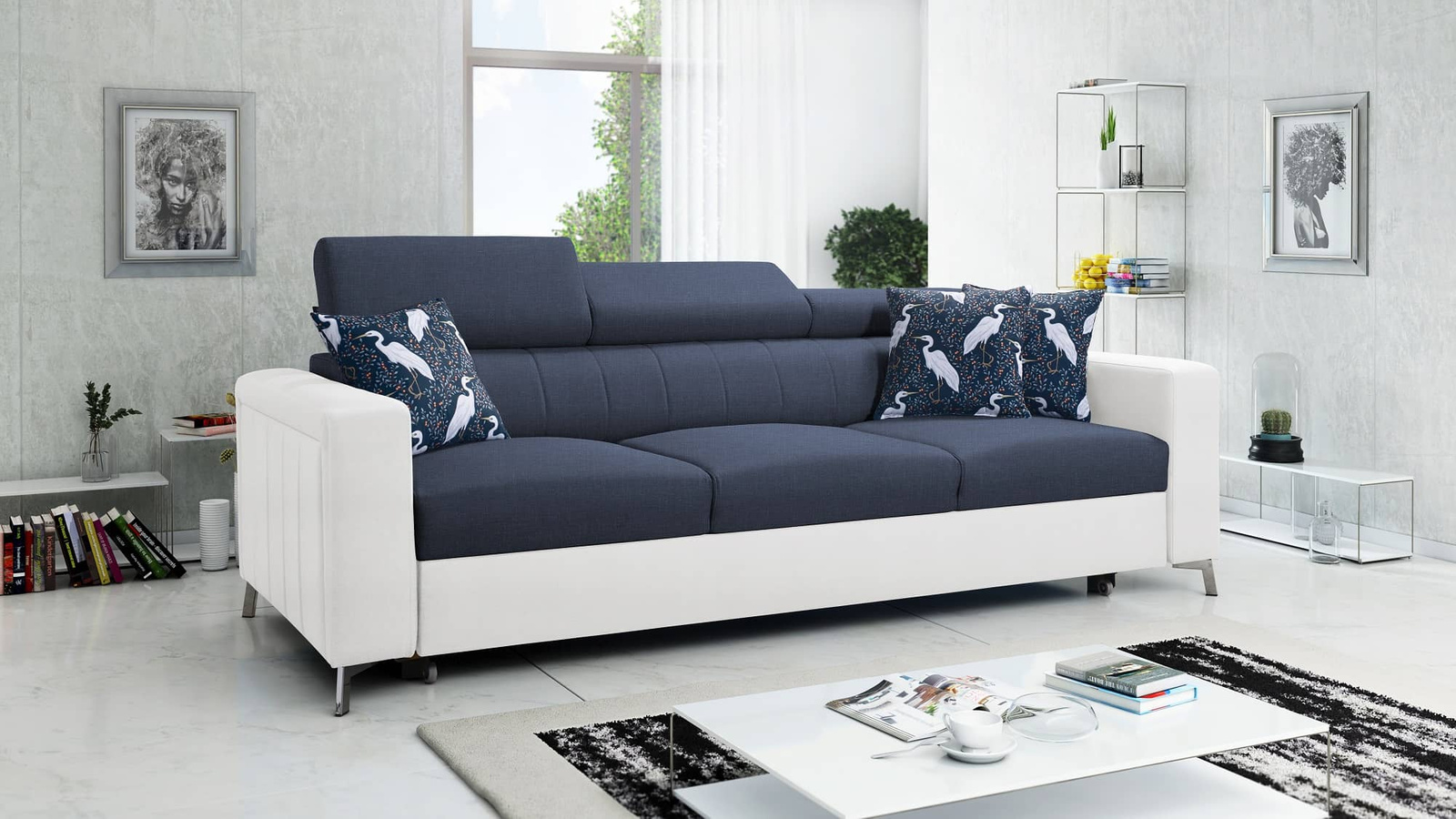 Sofa z funkcja spania Savona Sofa do salonu