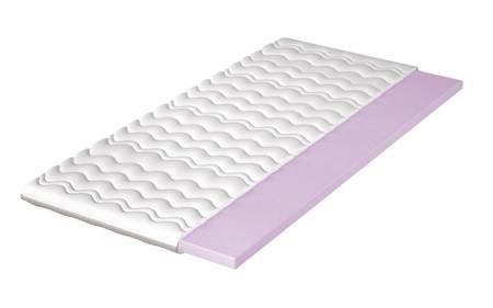 Materac nawierzchniowy Standard 200x200 cm nakładka na materac lub łóżko kontynentalne zwiększa komfort snu